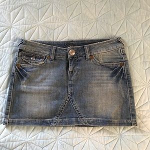 Jean Mini Skirt